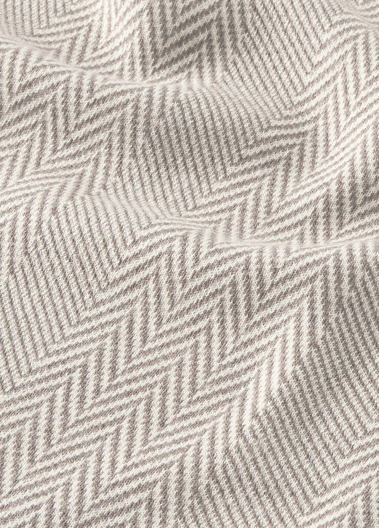 Wool chevron scarf beige Liu Jo - large image number 5 Wool chevron scarf beige Liu Jo - large image number 5