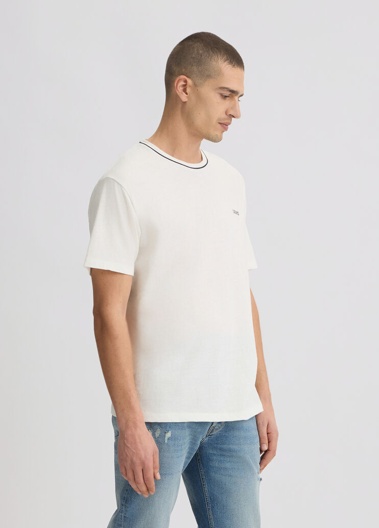 White cotton T-shirt white Liu Jo - large image number 3 White cotton T-shirt white Liu Jo - large image number 3