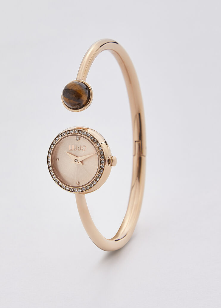 Orologio bracciale con pietra gioiello marrone Liu Jo - medium