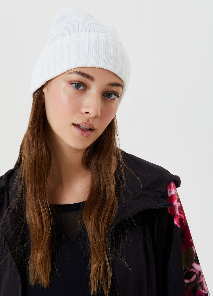 Beret with logo White Liu Jo - large image number 1