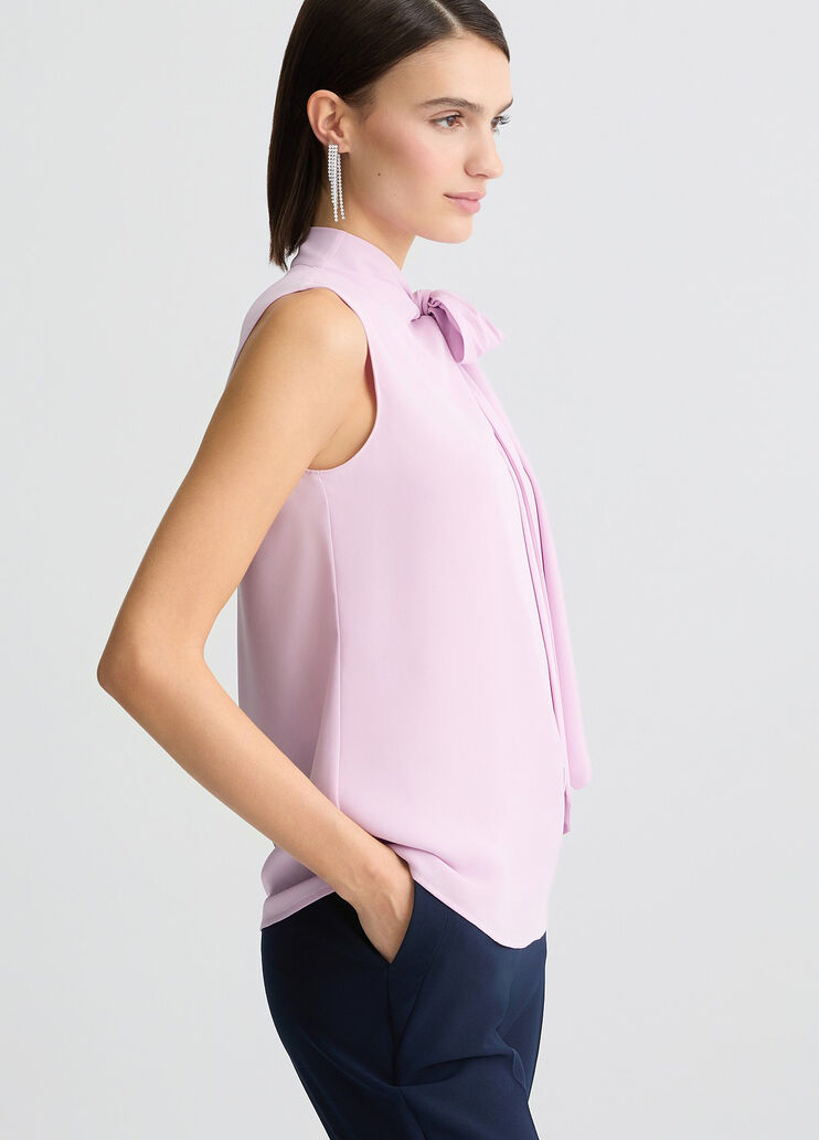 Top with scarf pink Liu Jo - large image number 3 Top with scarf pink Liu Jo - large image number 3