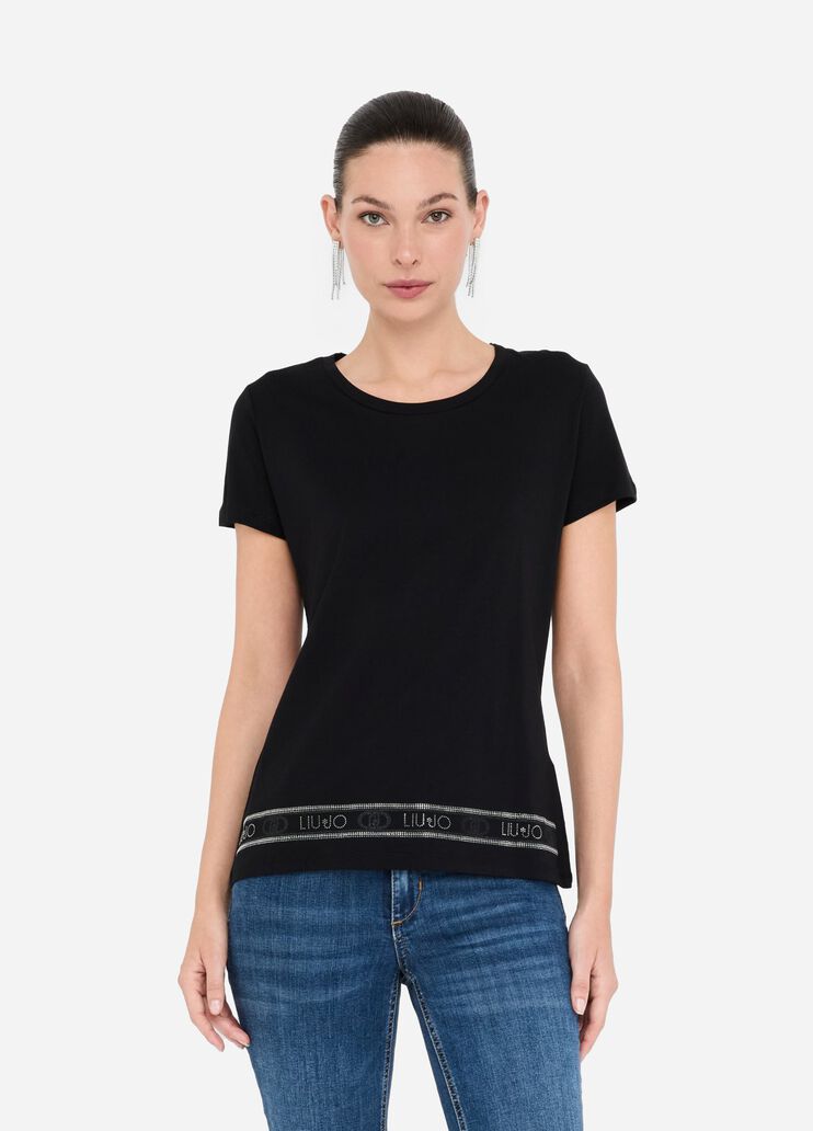 Liu Jo Better T-shirt black Liu Jo - large image number 0 Liu Jo Better T-shirt black Liu Jo - large image number 0