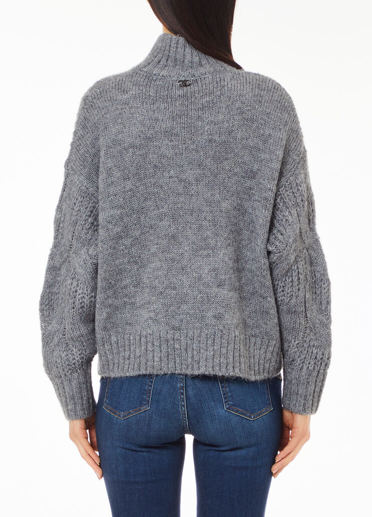 Dolcevita con paillettes grigio Liu Jo - medium