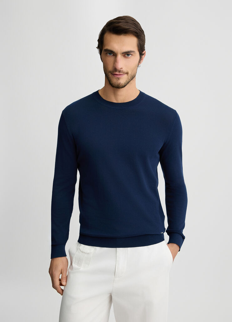Men’s blue jumper Blue Liu Jo - large image number 0 Men’s blue jumper Blue Liu Jo - large image number 0