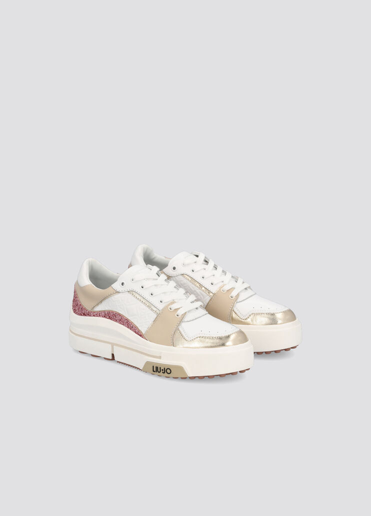 Sneakers with monogram logo  Liu Jo - large image number 1 Sneakers with monogram logo  Liu Jo - large image number 1
