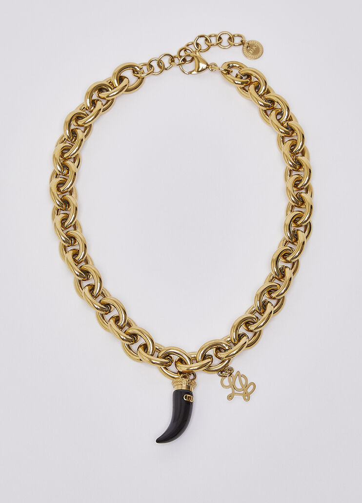 Collier Ras-du-Cou avec Pendentif Corne noir Liu Jo - medium