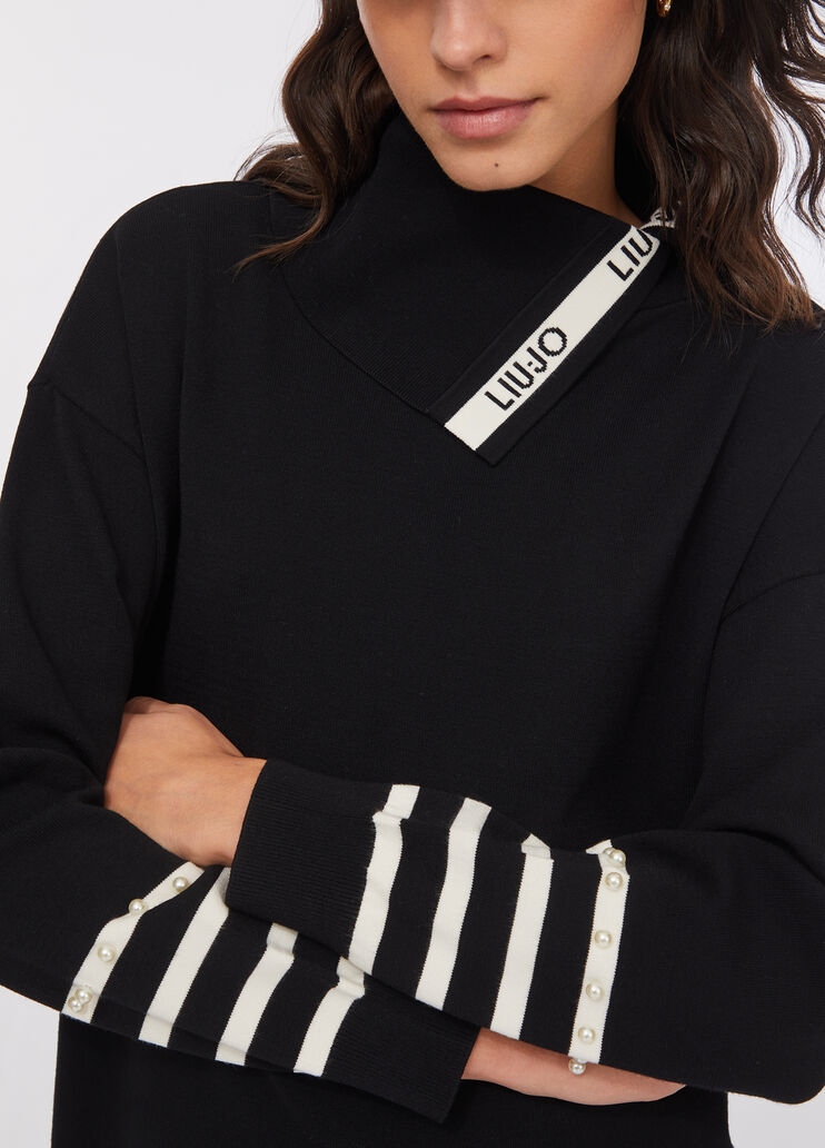 Liu Jo Better top black Liu Jo - large image number 3