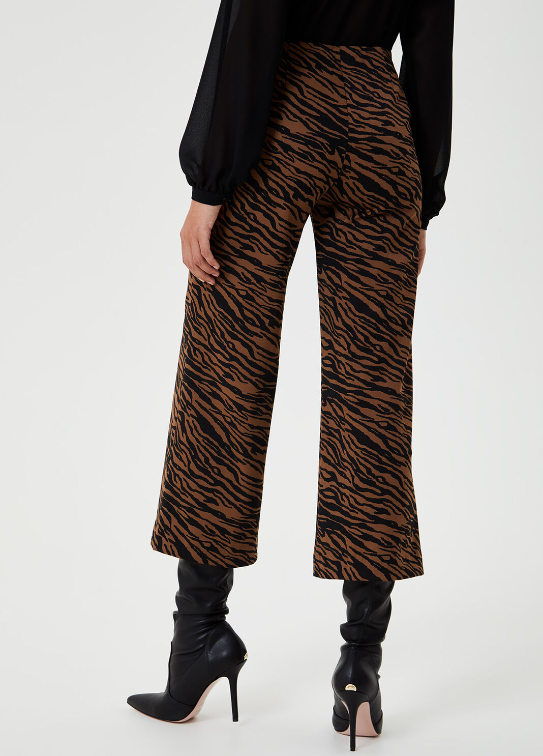 Pantalon cropped Beige Liu Jo - large image number 1