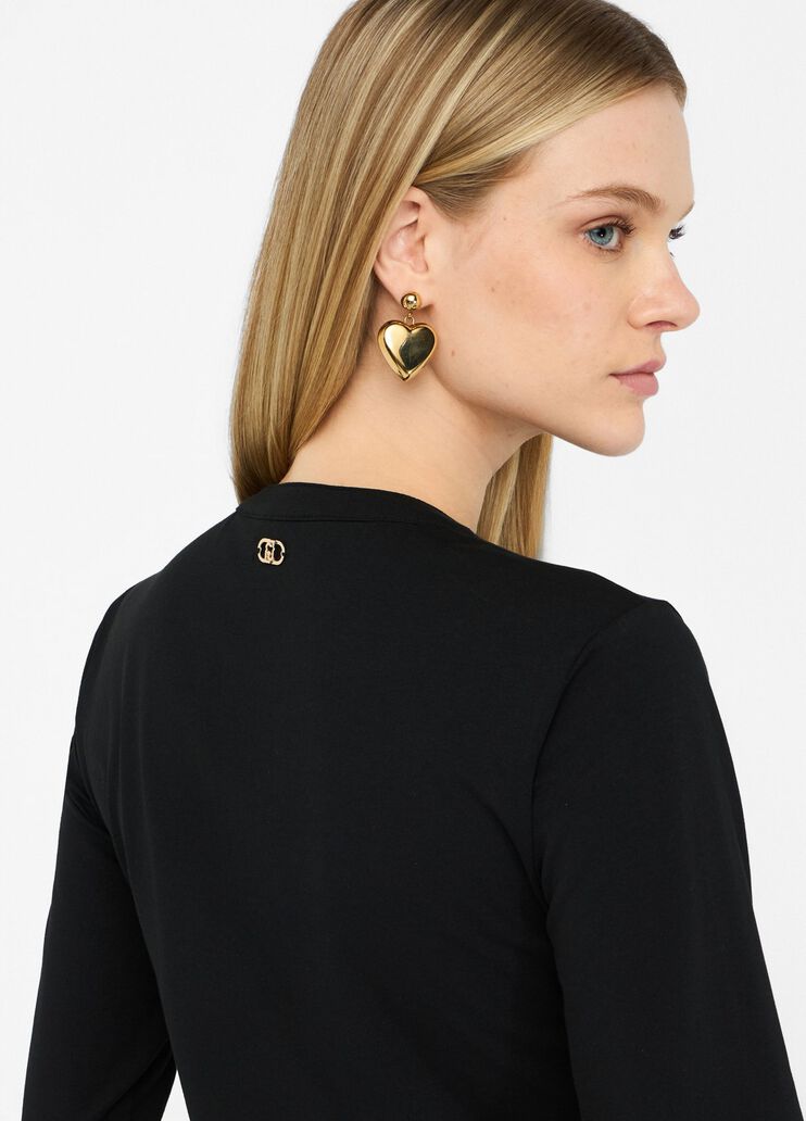 Liu Jo Better T-shirt black Liu Jo - large image number 4 Liu Jo Better T-shirt black Liu Jo - large image number 4