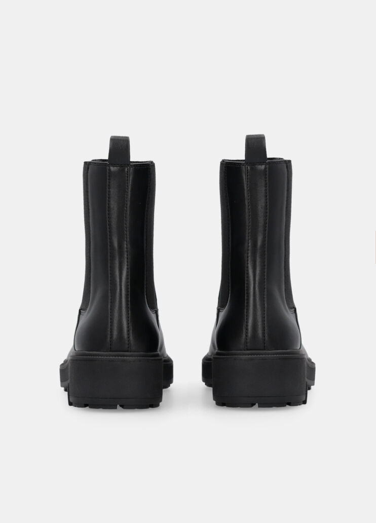 Leather beatles ankle boots black Liu Jo - large image number 7