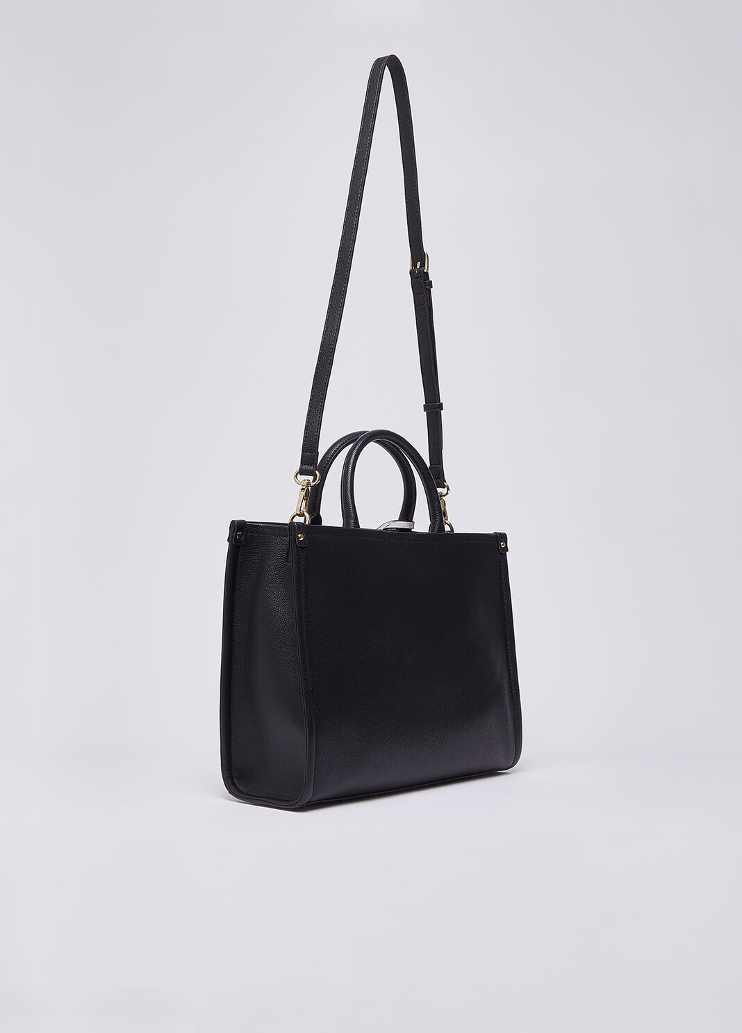 Sac &agrave; main format moyen avec charm noir Liu Jo - large image number 3