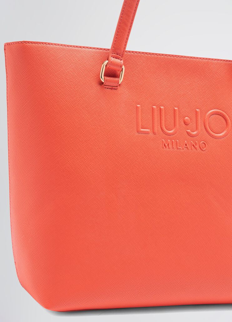 Orange shopping bag orange Liu Jo - large image number 3 Orange shopping bag orange Liu Jo - large image number 3