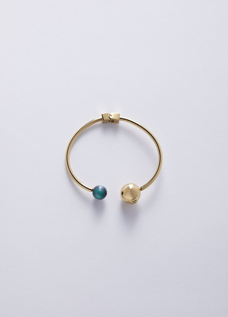 Bracciale regolabile con perle color oro Liu Jo - medium