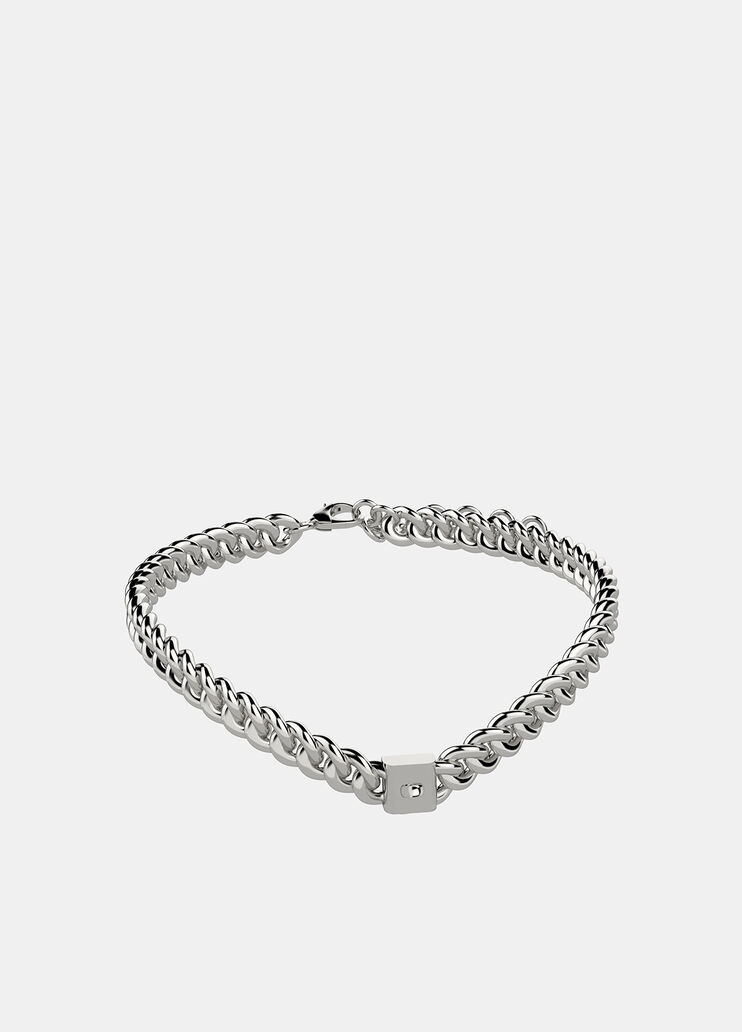 Collier moyen modèle avec strass couleur argent Liu Jo - medium