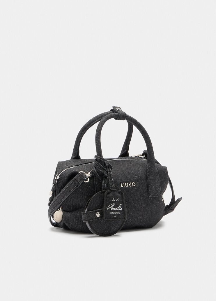 Sac petit format avec charm gris Liu Jo - large image number 2