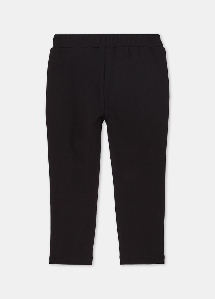 Jersey trousers with buckle black Liu Jo - large image number 3