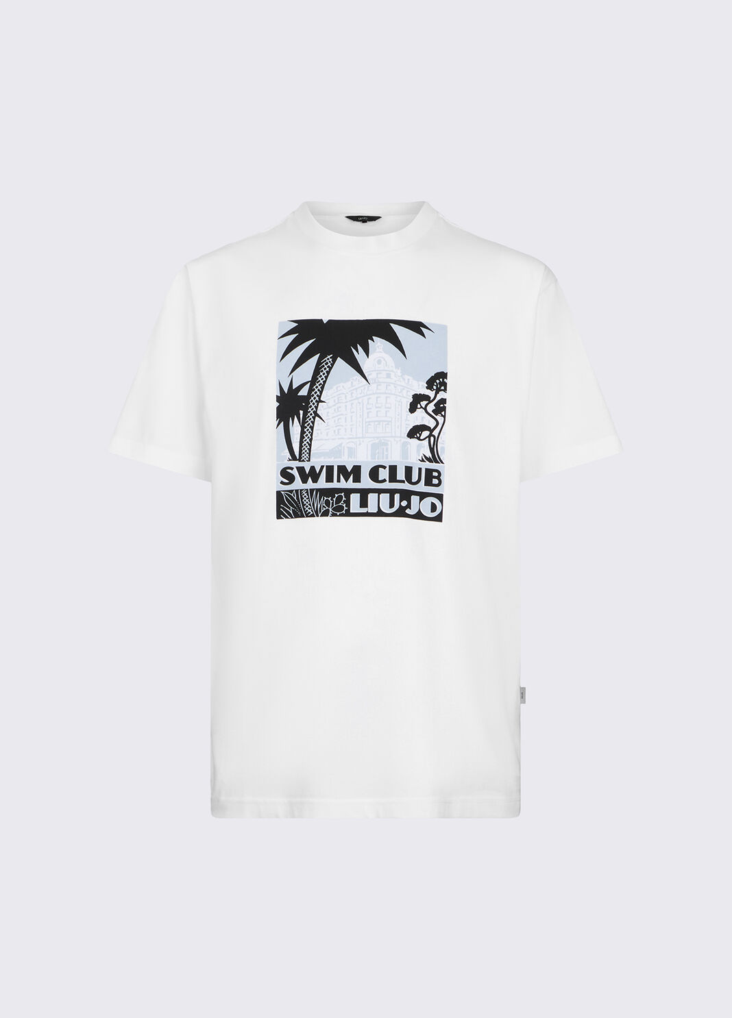 T-shirt with print white/palm tree Liu Jo - large image number 6
