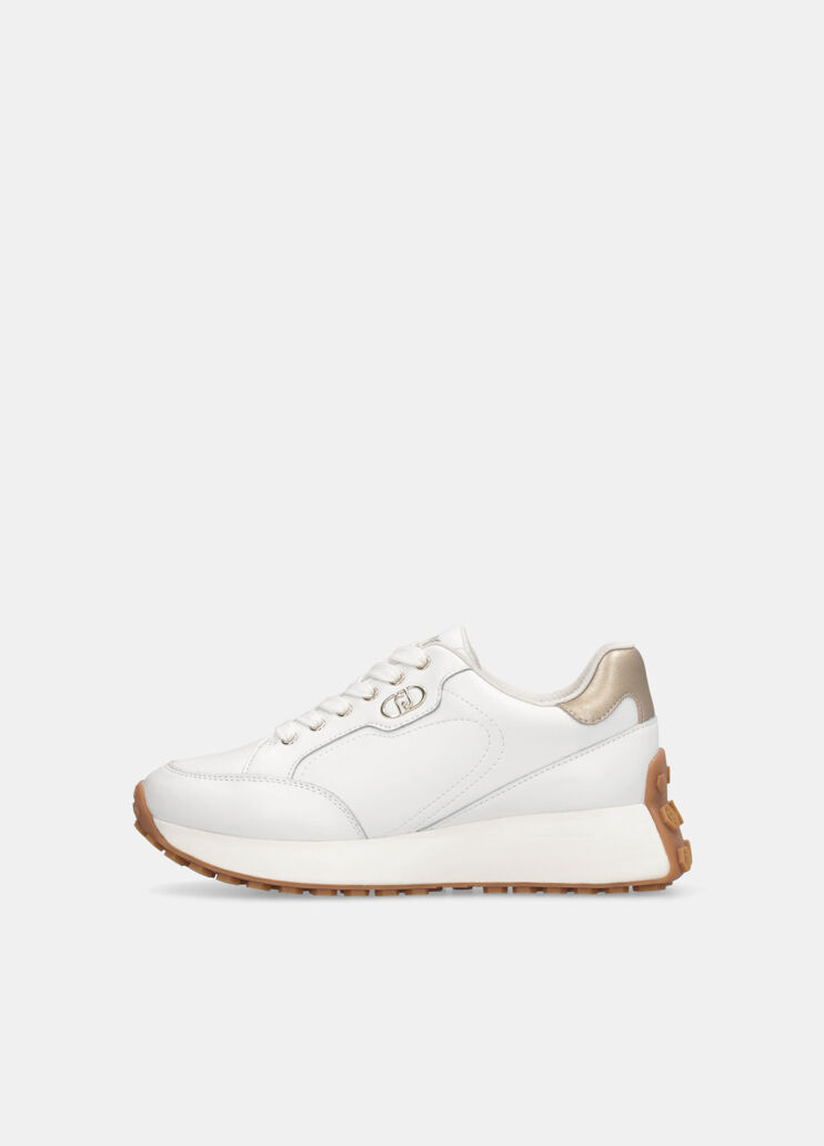 Leather sneakers white Liu Jo - large image number 4