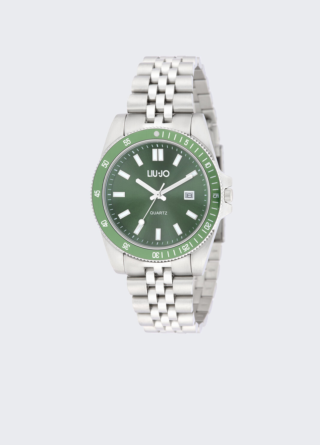 Men&rsquo;s steel watch green Liu Jo - large image number 0