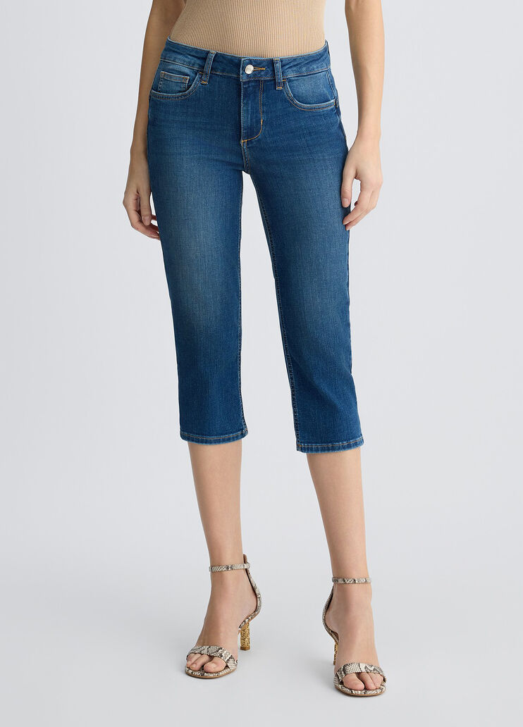 Bottom Up Capri jeans dark denim Liu Jo - medium Bottom Up Capri jeans dark denim Liu Jo - medium