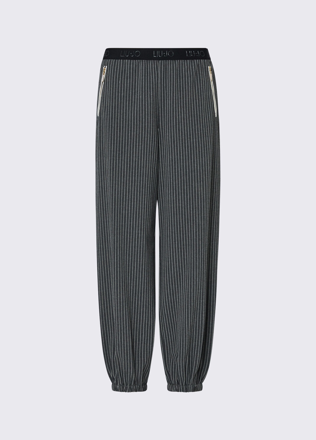 Striped jogging pants grey Liu Jo - large image number 6