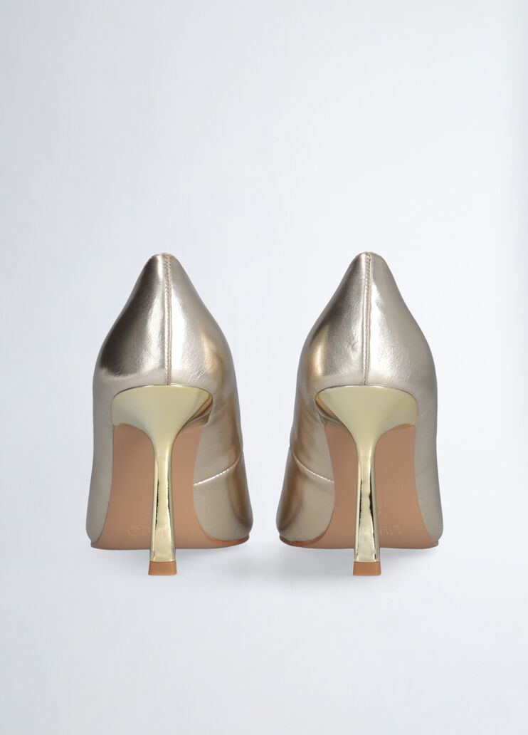 Court shoes with maxi-logo gold-colour Liu Jo - large image number 6 Court shoes with maxi-logo gold-colour Liu Jo - large image number 6