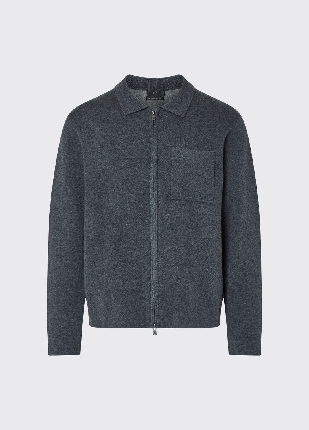 Knit with zip dark grey Liu Jo - large image number 6