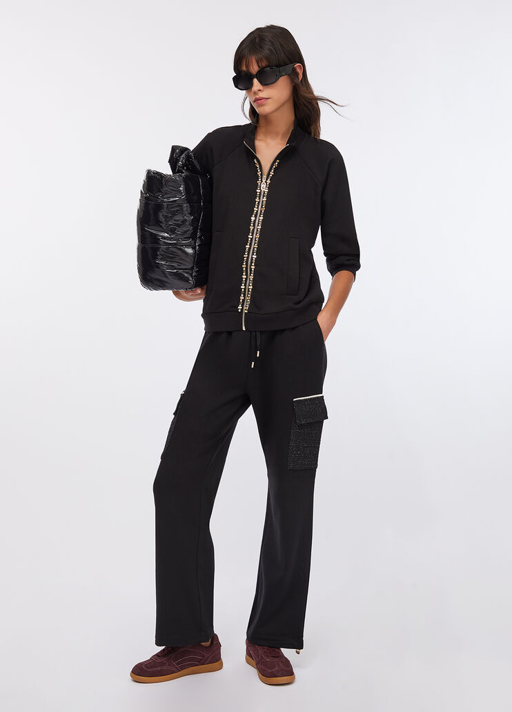 Sweat-shirt Liu Jo Better noir Liu Jo - large image number 5