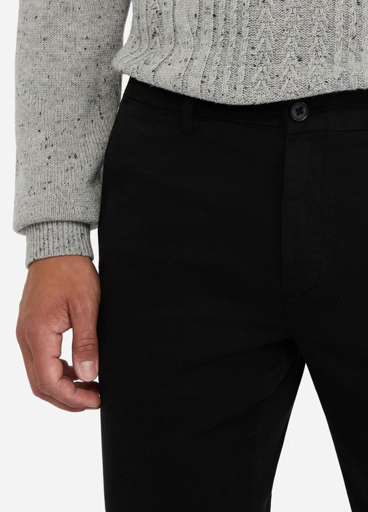 Брюки-чинос из хлопка чёрный Liu Jo - large image number 4