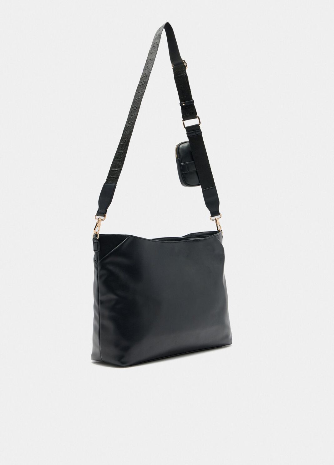 Mittelgro&szlig;e Tote Bag mit Anh&auml;nger Schwarz Liu Jo - large image number 1