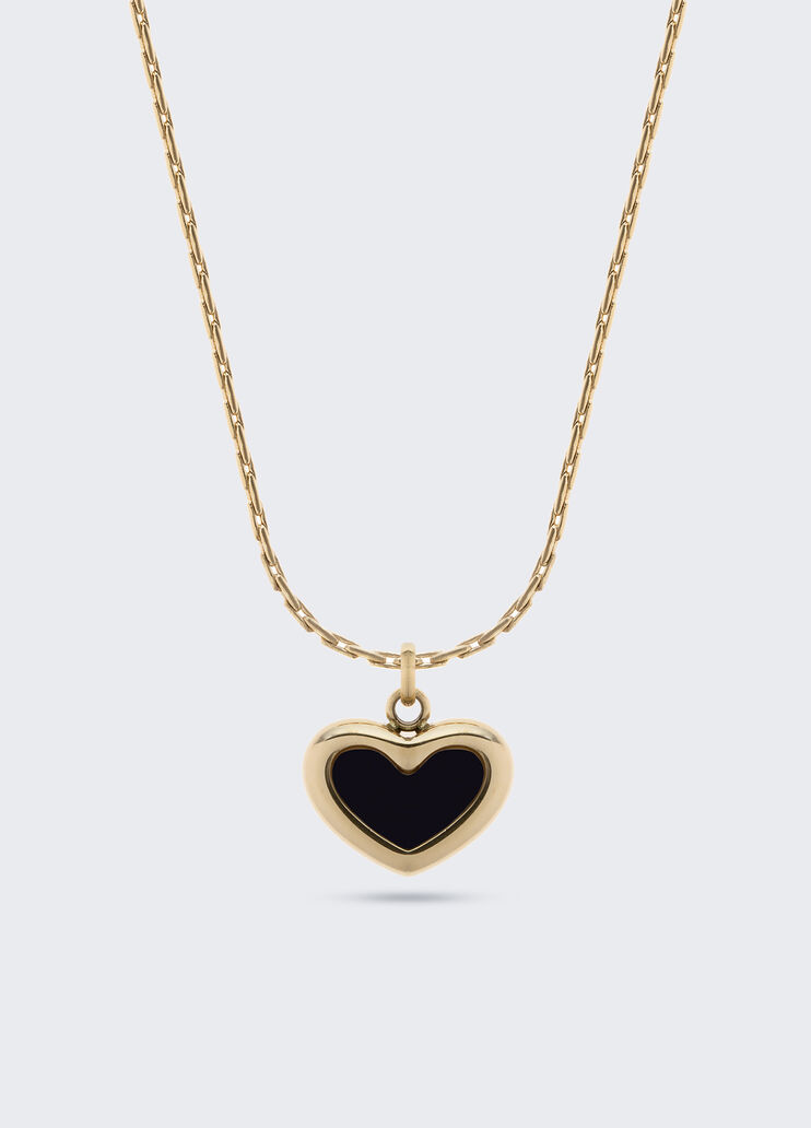 Heart necklace black Liu Jo - large image number 0 Heart necklace black Liu Jo - large image number 0