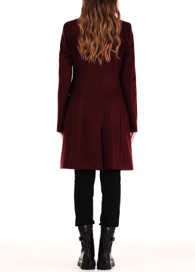 Mantel mit Schmuckbrosche Rot Liu Jo - large image number 1