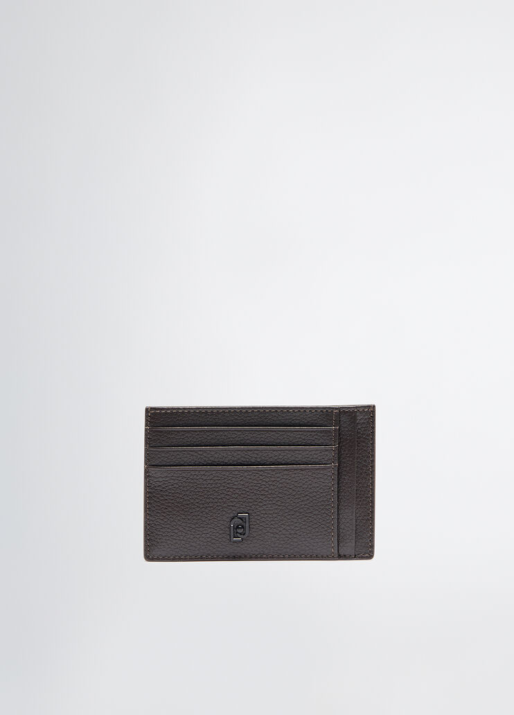 Leather card holder chocolate Liu Jo - medium Leather card holder chocolate Liu Jo - medium