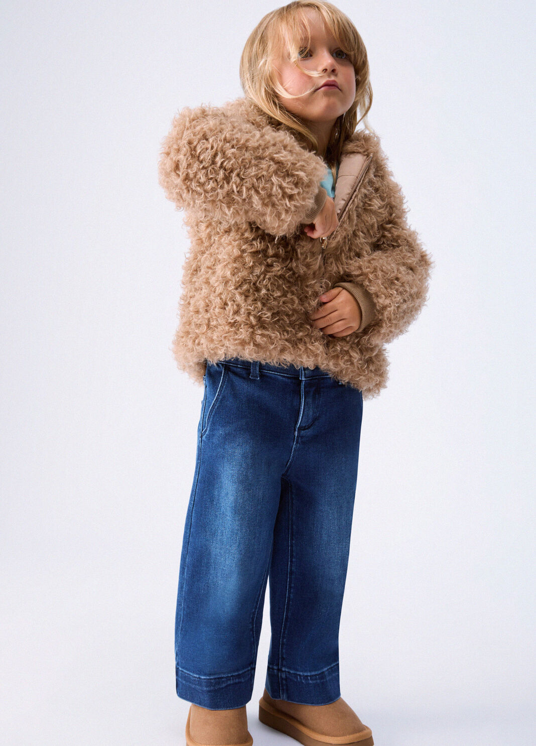 Teddy Coat with Hood beige Liu Jo - large image number 1