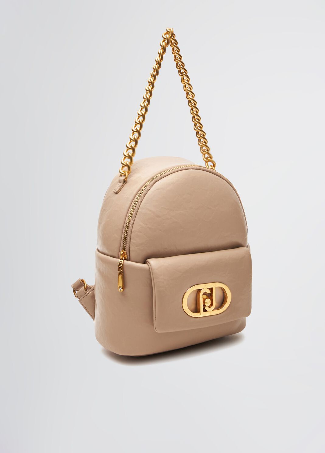 LaPuffy backpack dark sand Liu Jo - large image number 4