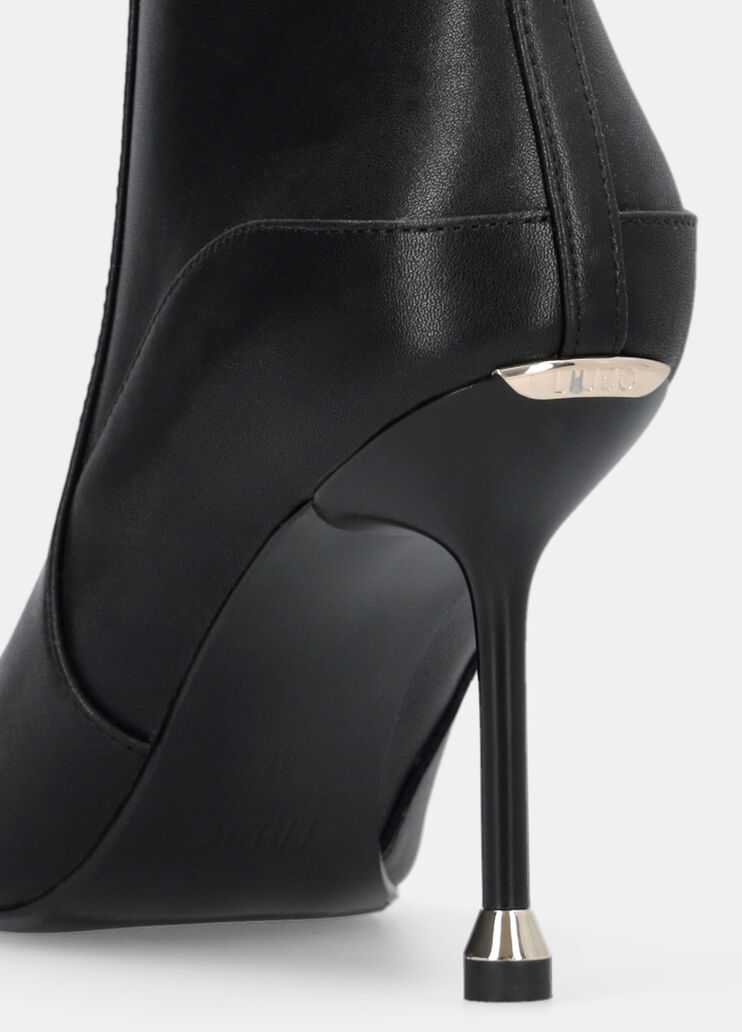 Leather ankle boots black Liu Jo - large image number 6