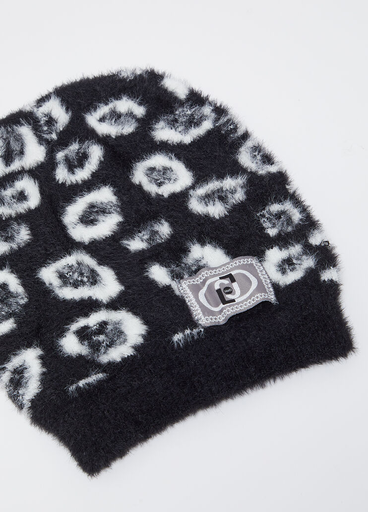 Bonnet et écharpe assortis marron Liu Jo - large image number 1