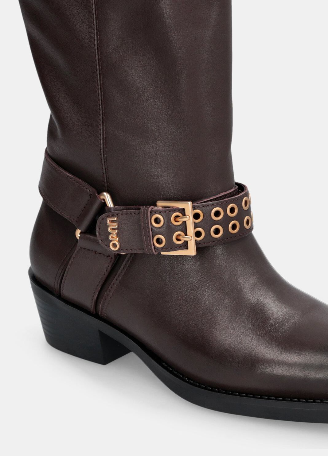 Leather Texan Boots black Liu Jo - large image number 3