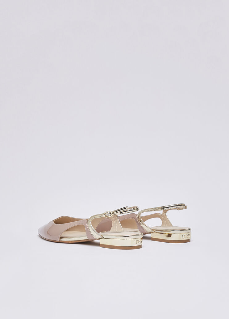 Patent leather slingbacks pink Liu Jo - large image number 2