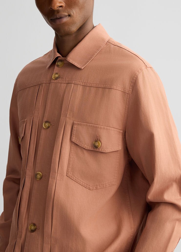 Linen and cotton jacket peach Liu Jo - medium Linen and cotton jacket peach Liu Jo - medium