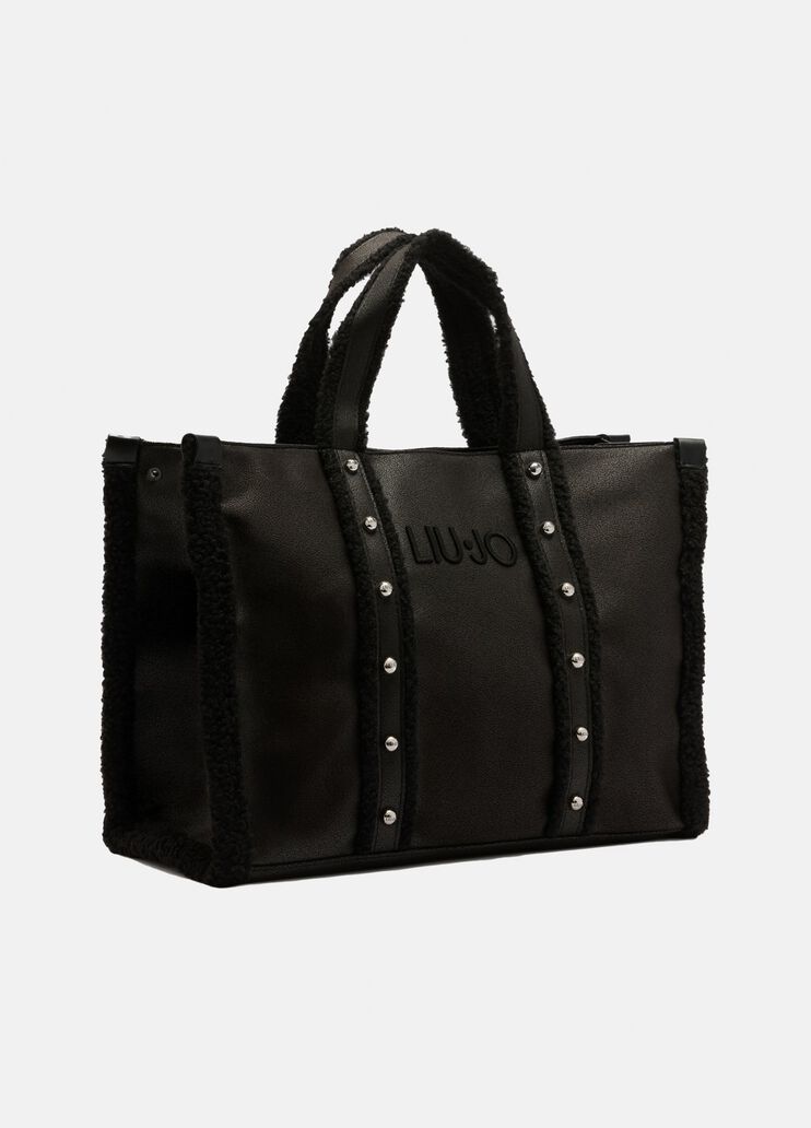 Large shopping bag black Liu Jo - large image number 2 Large shopping bag black Liu Jo - large image number 2