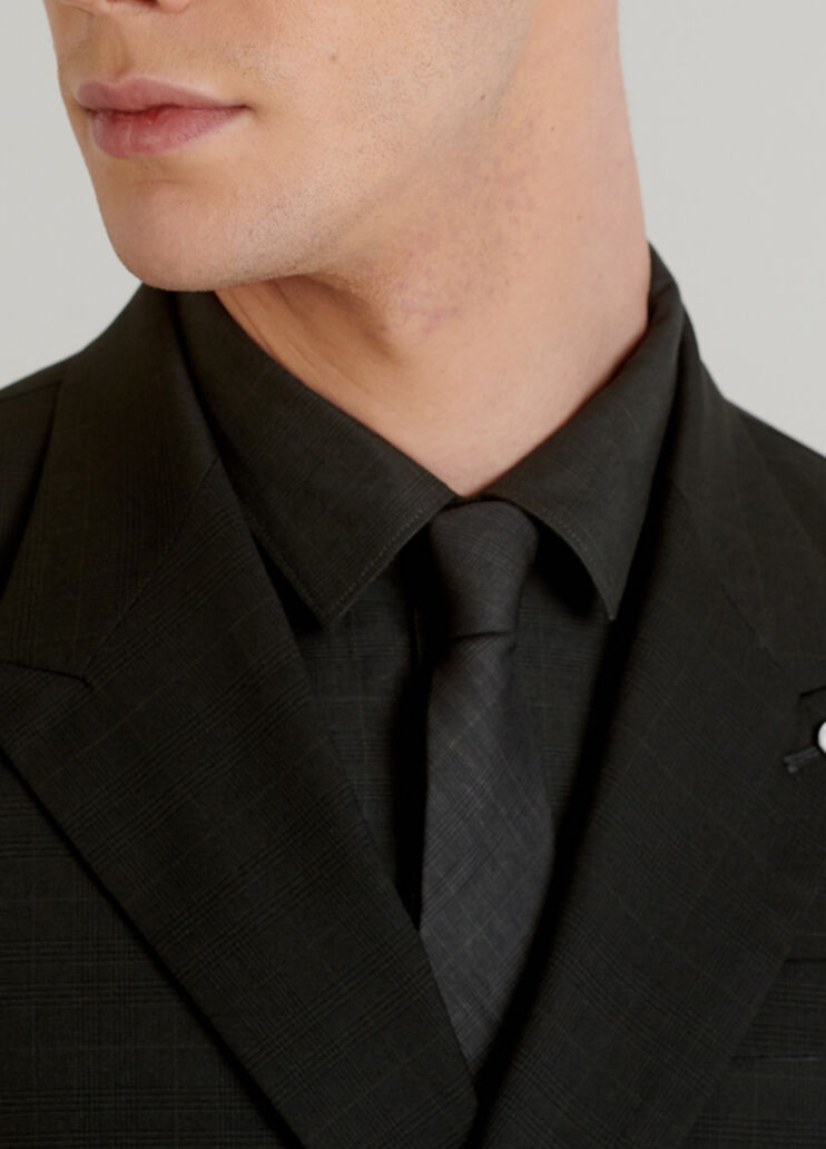 Cravatta a tinta unita Verde scuro Liu Jo - large image number 0