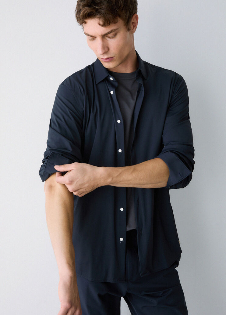 Lycra&reg; Jersey Shirt dark blue Liu Jo - medium
