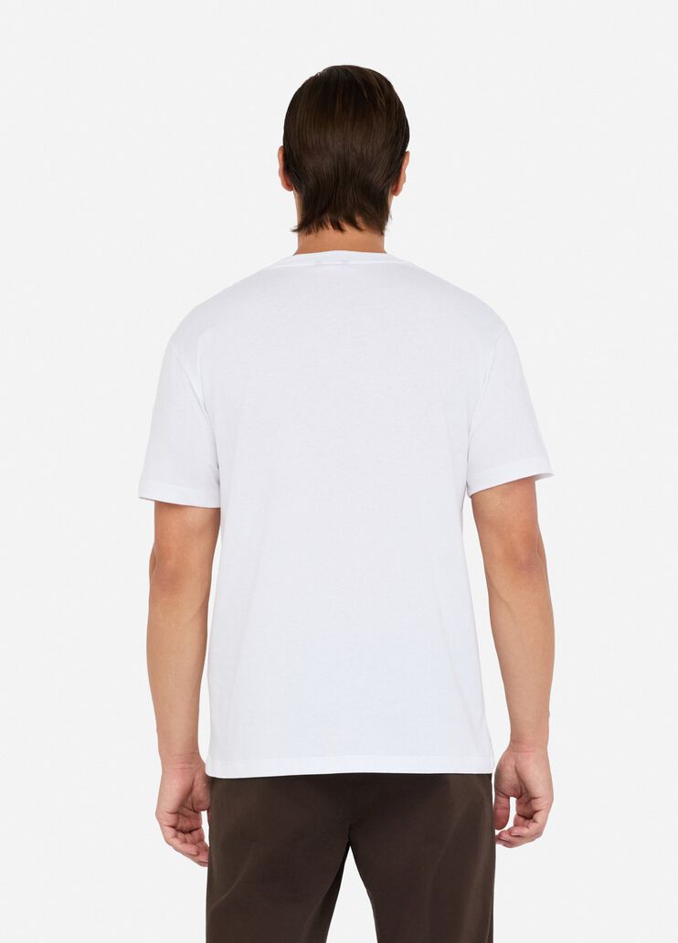 T-shirt en coton avec imprimé blanc Liu Jo - large image number 1 T-shirt en coton avec imprimé blanc Liu Jo - large image number 1