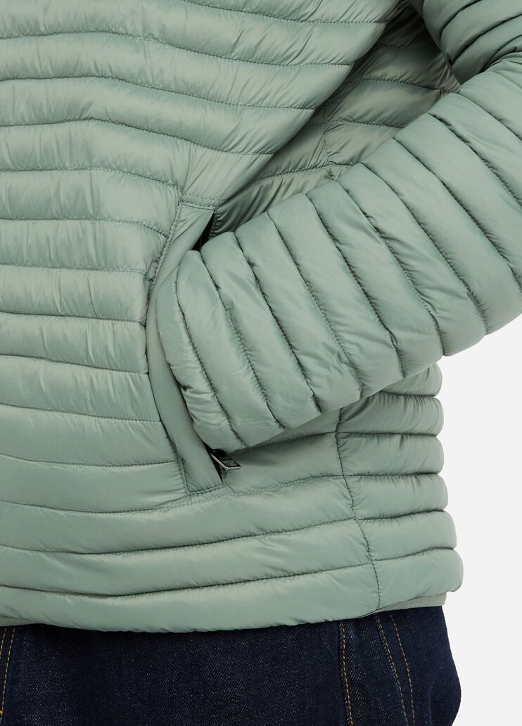 Quilted nylon jacket khaki green Liu Jo - large image number 3 Quilted nylon jacket khaki green Liu Jo - large image number 3