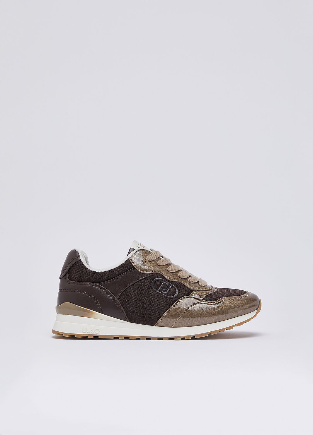 Sneakers with mesh details mocha Liu Jo - large image number 0
