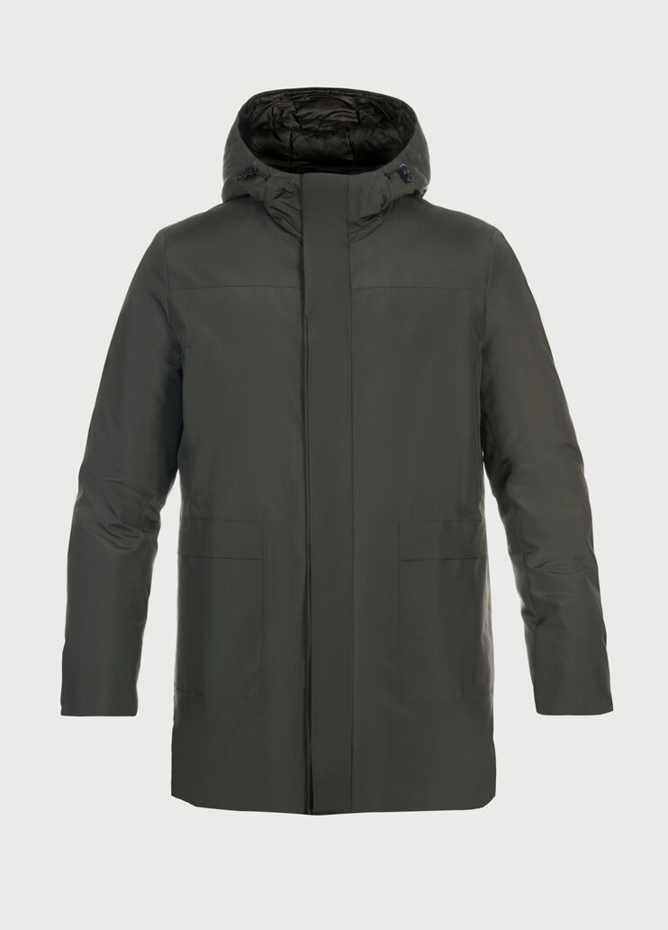 Hooded jacket Dark green Liu Jo - large image number 4 Hooded jacket Dark green Liu Jo - large image number 4