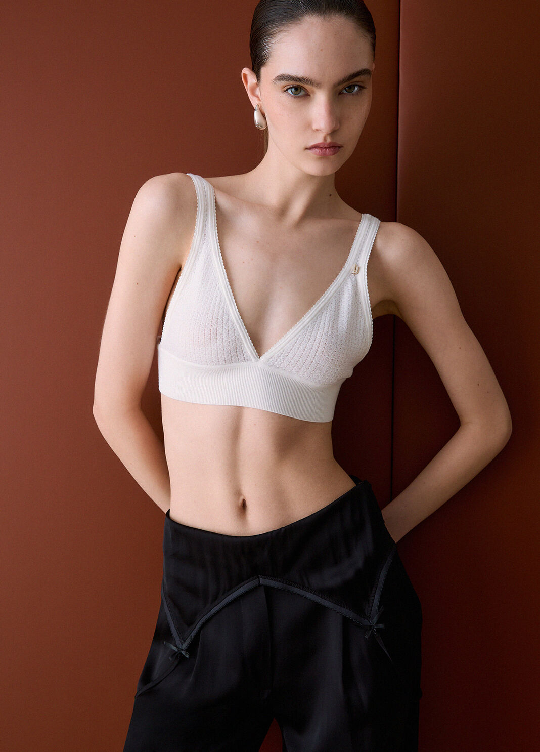Pure Wool Knit Top white wool Liu Jo - large image number 2