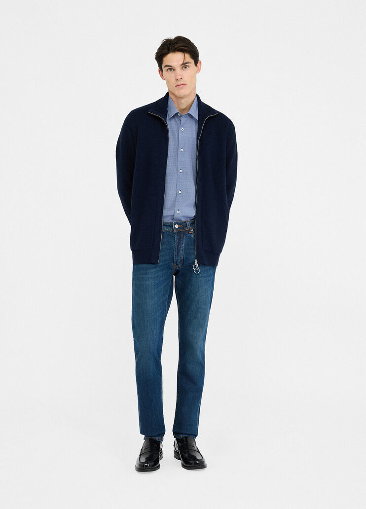 Normal geschnittenes Hemd Hahnentrittmuster Liu Jo - medium