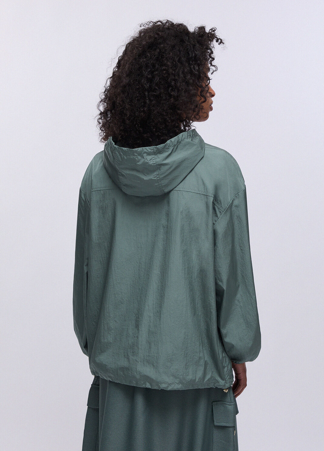 Packable jacket with hood khaki green Liu Jo - large image number 1